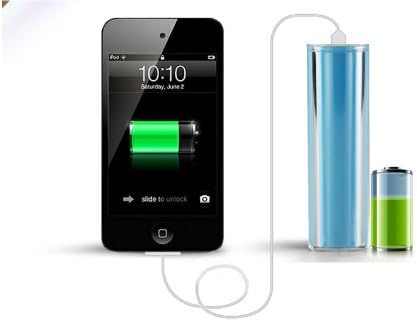 USTOP™Red Plastic pipe lipstick Power Bank 2600mAh Cell Phone Portable External Battery Backup Charger Pack for iPhone 5, 4S, 4, 3GS, iPod, iPad, Mini; Samsung Galaxy Note & Tablets, S4, S3, S2, Nexus; HTC