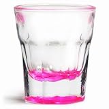 Casablanca Pink Neon Shot Glasses 1.2oz / 35ml (Pack of 12)