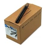 GBC(R) CombBind 19-Ring Plastic Binding Combs, 1 1/2in., 320-Sheet Capacity, Black, Pack Of 50