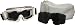 Flakjak dust free Desert ANTI-FOG Goggles - Clear and Tint Lenses - Paintball, motorcycle, mountain biking, skiing, snowboarding and many more sports