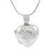 Sterling Silver Heart Locket Necklace