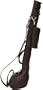 Piel Leather Driving Range Golf Caddy Chocolate