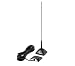 Larsen - 144-160 MHz 1/2 Wave Unity Gain Glass Mount Antenna