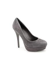 Kelsi Dagger Lizzy Womens Size 7.5 Gray Suede Platforms Heels Shoes