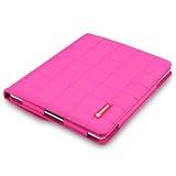 Apple iPad 3/2 'The Pad' Folio Case / Cover / Pouch / Holster with Stand Function - Hot Pink By Shocksockby Shocksock