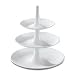 Koziol Design Babell Small Tiered Serving Plate, White