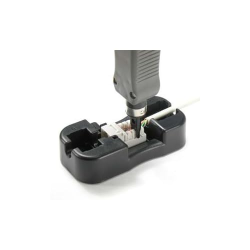 iMBAPrice® Universal Cat6/Cat5e/RJ11/12 Keystone Jack Punch Down Stand