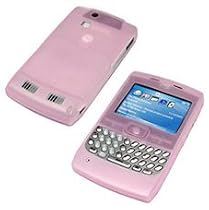 Pink Silicone Skin Case for Motorola Q Smartphone PDA Cell Phone