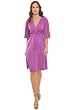 The Olian Kimono Style Rayon Knit V-neck Dress