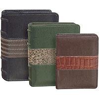 Pioneer Orleans Series Mini Max Bound Photo Album, Solid Color Covers with Textered Center Band, Holds 100 4 x 6 Photos, 1 Per Page.