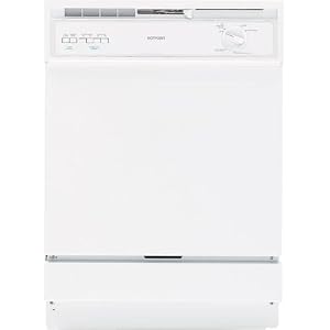 Hotpoint HDA3600RWW Full Console Dishwasher - White by