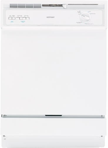 Hotpoint HDA3600RWW Full Console Dishwasher - White