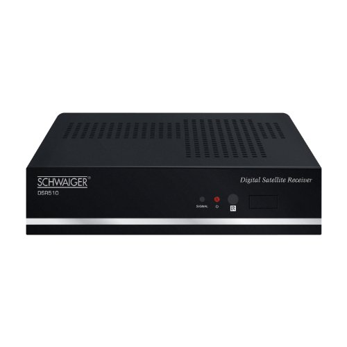 Schwaiger DSR510 011 Mini Digitaler Satelliten-Receiver (DVB-S Tuner, FTA, SCART)