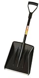 INDUSTRIAL METAL SNOW SHOVEL MUCK MUCKING OUT SCOOP SCRAPPER 83CM LIGHTWEIGHT