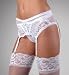 Shirley of Hollywood Plus Size Chopper Lace Garter Belt (X671)