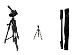 3 Piece Best Value Tripod Package For The Canon EOS Rebel T3I T2I T1I 550D 350D 1000D 400D 60D 5D 30D 40D 10D 20D 5D 7D 450D XSI XS XTI T2I T1I EOS Gii K2 Ti 2000 1Ds Mark III MARK II 1D MARK IV XSI XS XTI Kit Includes 1 professional 72 Inch Tripod With Carrying Case, 1 Professional 67 Inch Monopod, 1 Extra Flexible Double Joint Gripster Tripod
