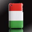 Italian Flag, Italy "Patriot Series" polycarbonate UV case-cover for Apple iPhone 3G & 3GS