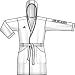 Adidas Herren Bademantel Easy CR