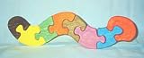 Wooden Educational Jig-Saw Puzzle - Worm