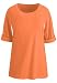 Avenue Plus Size Roll Sleeve Pima Tunic (TEABERRY,14/16)