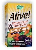 Alive Whole Food Energizer With Iron - 90 - VegCap