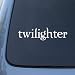 TWILIGHTER - Twilight - Vinyl Car Decal Sticker #1794 | Vinyl Color: White