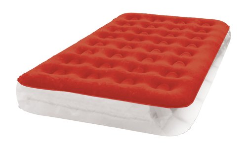 Aerobed Slumber Bed and Backpack Red/Clear