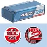 430204 - LRP LiPo 1/10 Competition Car Line Short SubC Hardcase 4500 - 110C/55C - 7.4V