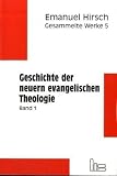 Geschichte der neuern evangelischen Theologie, 5 Bde.