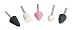 Mini Mounted Stone Set - 5-Piece