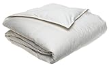 Cambric White Duck Down Twin Comforter