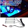 Image of 4pc. Blue LED Interior Underdash Lighting Kit
