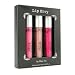 Lip Envy Silk Shimmer Lip Gloss Trio - ( # Wild Pink, # Beige Shimmer, # Hibiscus ) - Stila - Lip Co