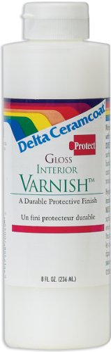 Delta Creative Interior Varnish (8 Ounce), 7004-8 Gloss