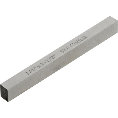 Grizzly G1507 HSS Square Too Length Bits, 1/4-Inch by 2-1/2-Inch Length