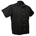 C25 Cook Shirt Black Size LARGE