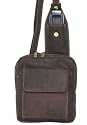 Visconti Leather Cross Body Bag Style 16021K + Ashlie Craft Logo Keyring