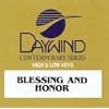 Blessing And Honor [Accompaniment/Performance Track]