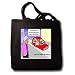 Drive By Compliments, Gangs Who Love Too Much - Black Tote Bag 14w X 14h X 3d
