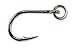 Mustad UltraPoint Ringed Live Bait Fishing Hook with Welded Action Ring, Featuring 4.3 UltraPoint Technology, Black Nickel, Size 3/0, Pack of 6