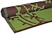 Plastic floor runnner 2.5x8 feet brown lime