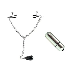 California Exotics / Swedish Erotica Weighted Nipple Clamps Body Adornments Adult Sex Toy Kit