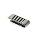 Modern Brushed Stainless Steel Money Clip by Cuff-Daddy