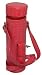Picnic Gift Enclave Leather Wine Tote Single Bottle Carrier in Red - Picnic Gift 4005...
