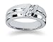 0.15 ctw. Woman's Round Diamond Wedding Band in Platinum