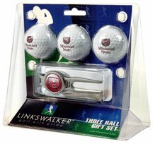 Southwest Missouri State Bears 3 Ball Golf Gift Pack With Kool Tool