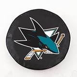 San Jose Sharks Black Tire Cover, Small