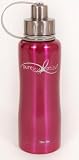 Pure Hydration Vacuum Insulated Stainless Steel Drinking Vessel (Fuschia - 25oz)