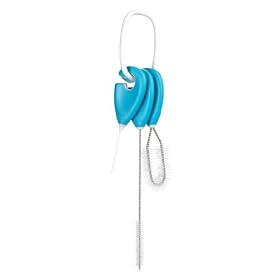 OXO Tot Straw and Sippy Cup Top Cleaning Set, AquaOxo Tot Straw and Sippy Cup Top Cleaning Set