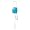 image OXO Tot Straw and Sippy Cup Top Cleaning Set, Aqua